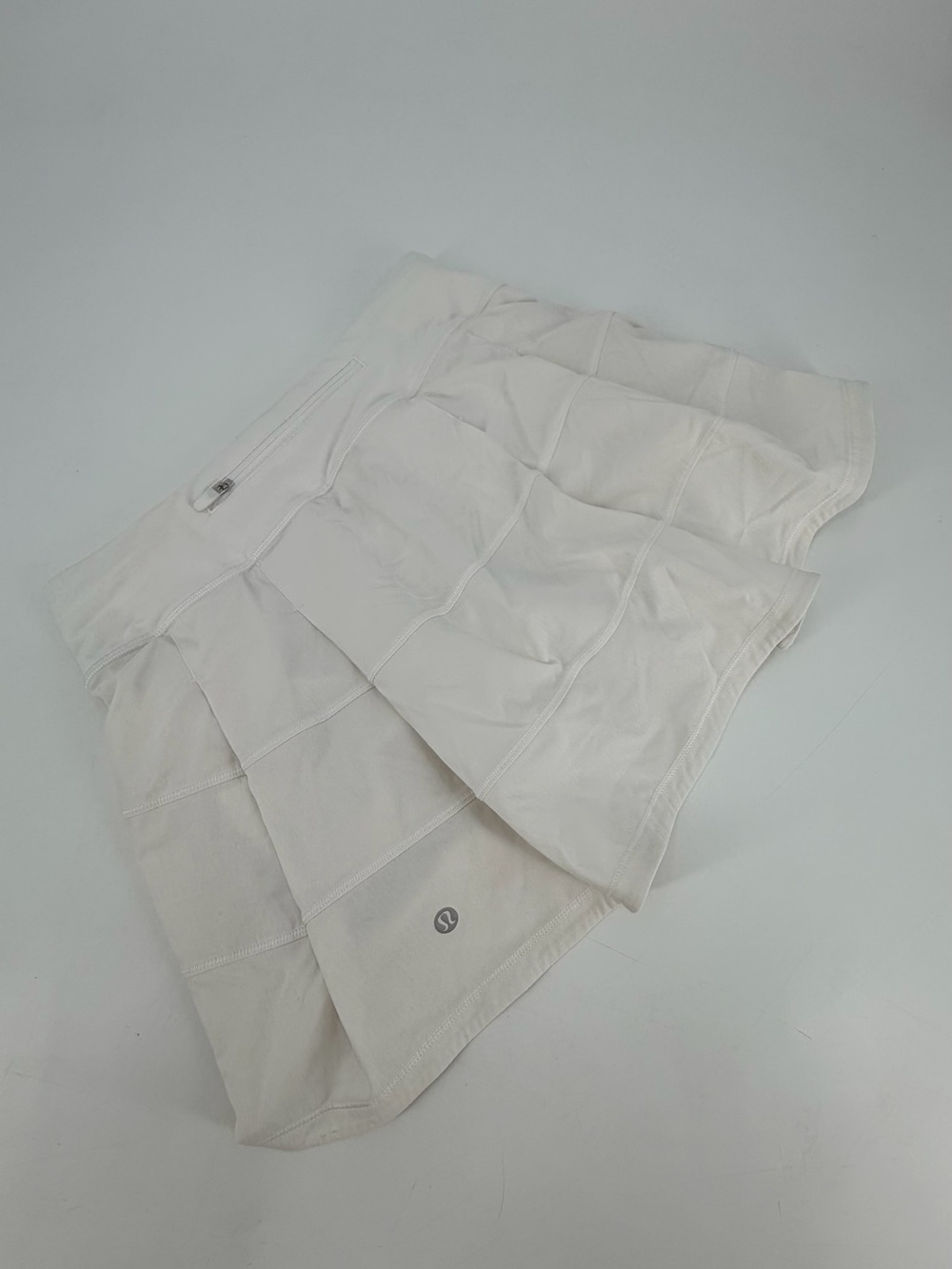 Lululemon Pace Rival Skirt (Tall) *4-way Stretch 15" White 4T 4 TALL